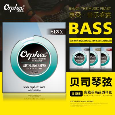 China GUITAR Orphee Nickel Plated Bass 6 High Carbon Steel Strings SB96X Good Quality for sale