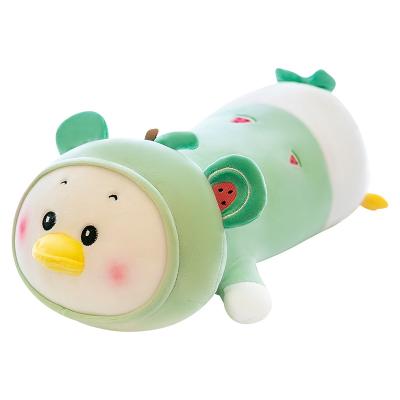 China Cute Fun Stuffed toy stuffed doll pillow duck rhubarb duck plush animal baby toy for sale