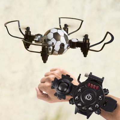 China Sports Toys 2.4 G RC Airplanes Drone Football Mini Quadcopter 4 Channel Gyro Airplanes With Watch Type Remote Controller App Controlled Toys for sale