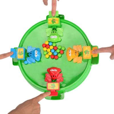 China Top Selling Circular Frog-pac-man Games ABS Multiplayer New Type Toys Educational Board Games Kids The Pac-Frogman Toys for sale