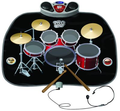 China Toy High Quality Music Musical Cover Set Drum Toys For Various Widely Used Factory Early Sale Children Education Pe Drum Kit Game Toys for sale