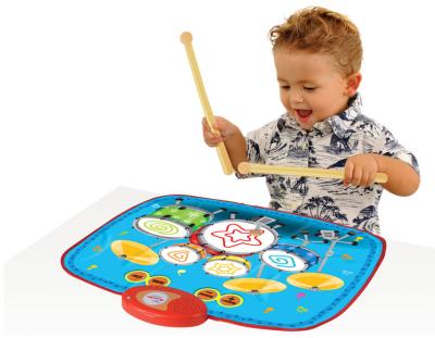 China Toy Economical Custom Design Pe Mini Drum Kit Game Mat Musical Toys for sale