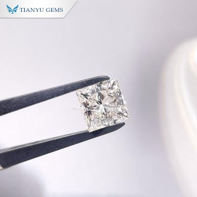 China Color Change Tianyu Gems 2.60CT I Cut Princess VS2 Lab Developed Diamond CVD instock with IGI for sale