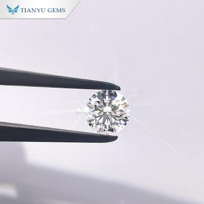 China Color Change Tianyu Brilliant Gems 1.08CT E SI2 Round Cut Lab Grown Diamond CVD Instock With IGI Certificate for sale