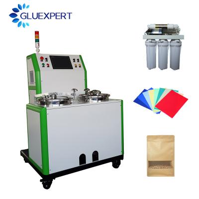 China machinery & Hardware PCB Piston Ratio Meter Double Potting Liquid Automatic Filling Glue Dispensing Machine for sale