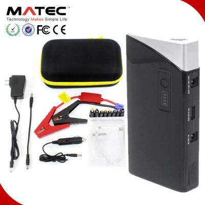 China 2021 Multifunctional 12v Protable Car Jump Starter 1000A 20000mah Power Bank Jump Starter Car Booster 165x79x40mm for sale