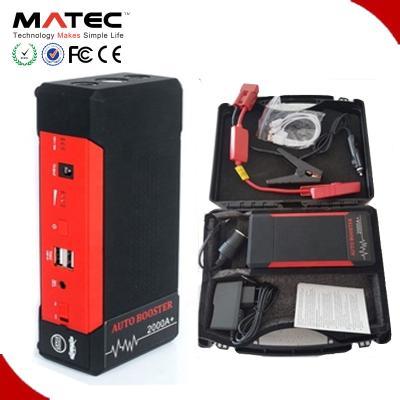 China 2021 12v Protable Car Jump Starter 2000A 24000mah Power Bank Jump Starter MS400 Car Booster Multifunction Truck Jump Starter for sale