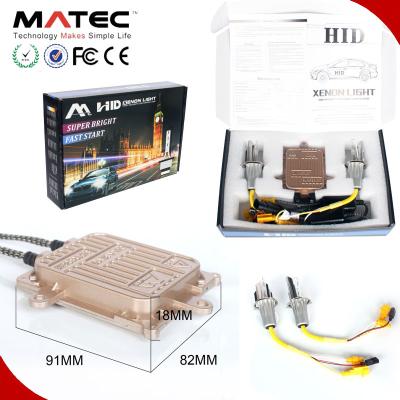 China Hot Sale H1 H3 H4 H7 H11 9005 9006 881 Super Fast Bright Xenon HID Projector H4-3 9007-3 12V 35W 55W 75W Kit From China Universal for sale