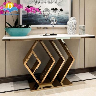 China (Other)Adjustable Style Living Room Furniture Slate Console Tables Hallway Luxury Console Table With Wholesale for sale