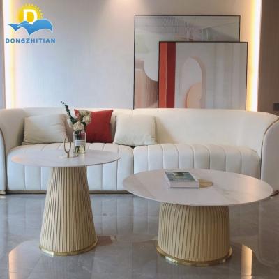 China New Design Customized Modern Round Side Table Top Brand Small Ceramic Round Table High Quality Coffee Table for sale