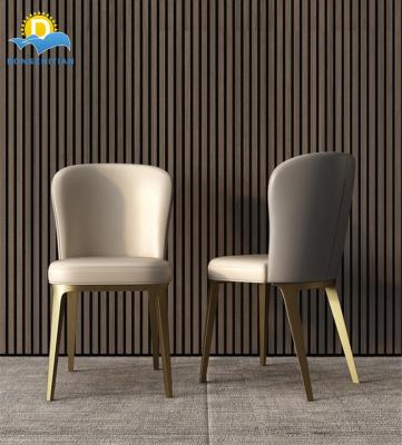 China (Other)Adjustable American Style Hotel Restaurant Dining Chair Furniture Wholesale Dining Chairs Luxury Leather Dining Chairs for sale