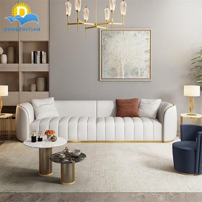 China Modern Design Comfortable And Durable Sofa Manufacturer Direct Selling High Quality Sofa Set Furniture White Elegant for sale