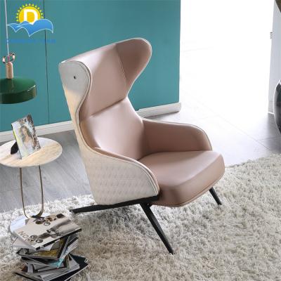 China (Other) Comfort Single Recliner Sofa Luxury Italian Single Sofa Adjustable Genuine Leather Single Sofa for sale