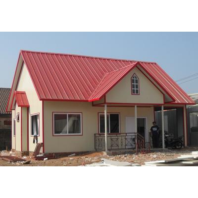 China Economical prefab cottage house villa house light steel frame villa for sale