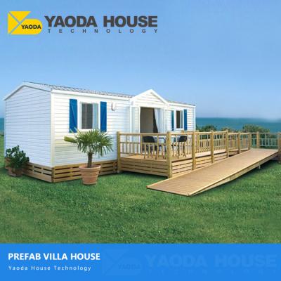 China Modular Portable Hotel Sandwich Panel Villa Quickly Build Prefab House Villa for sale