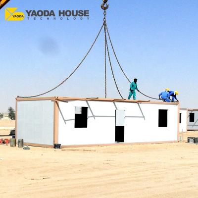 China Easy Assembled Hotel House Container Motel Buildings Floor Plans Container House Site Camp Room With Bathroom for sale