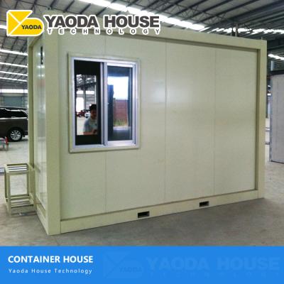 China Hotel China Design High Quality Anti-deformation Beautiful 10 Feet Cube Bed Lodging Room Shipping Container for sale