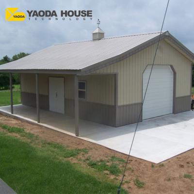 China Low cost outdoor portable folding mobile car parking shed steel structure prefab warehouse house steel building for sale