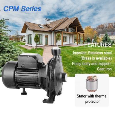 China Low Noise Portable Farm Irrigation Pump Water Motorcycle Motor Pump Dispenser Mobile Water Water Pump CPM180 Motor for sale