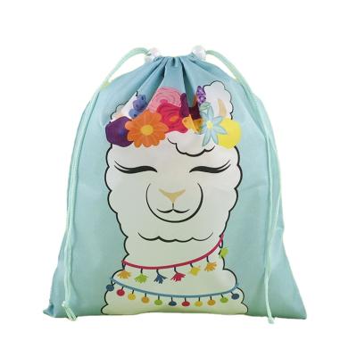 China 2.0mm/2.5mm/3.0mm Recyclable Simple Elegant Clear Waterproof Custom Silk Drawstring Bags Beautiful for sale