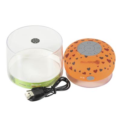 China Radio Customize Portable Waterproof Mini Speaker Gift Bathroom Speaker Sound Box For Shower for sale