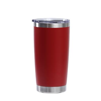 China Customized Viable Durable Powder Coat Pantone Code Travel Stainless Steel Coffee Car Sweatless Mug Available for sale