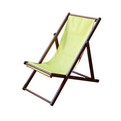 China Modern Comfortable Safe Strong Adjustable Wooden Folding Beach Chairs for sale