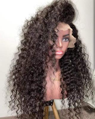 China Heybaby Straight Raw Virgin Human Hair Lace Front Wig Brazilian Straight Wigs For Black Women for sale