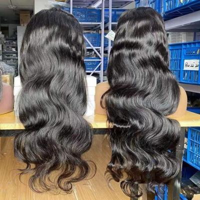 China Wholesale Brazilian Silky Straight Wave Cuticle Aligned Virgin Human Hair HD Lace Front Wig For Black Women Lace Front Human Hair Wigs for sale