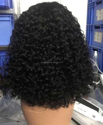 China Natural Wave Color Lace Wig Short Women Regular Color Bob Wig Remy Hair Lace Front Human Hair Wigs For for sale