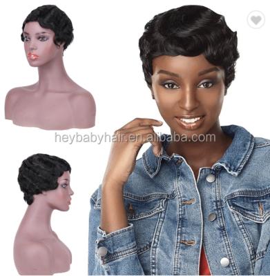 China Hot Selling Brazilian Straight Remy Short Wig Lace Front Beautiful Women Human Hair Wigs For for sale