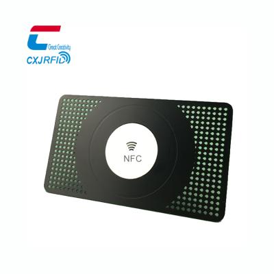 China Waterproof / waterproof nfc smart metal rfid steel business card for sale