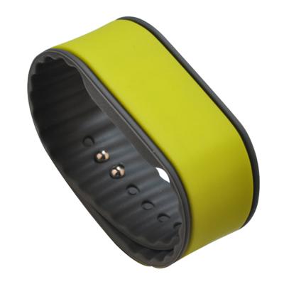 China Tagging High Quality Silicone RFID Wristband / Wristbands With Classic HF MIFARE EV1 1K Chip for sale