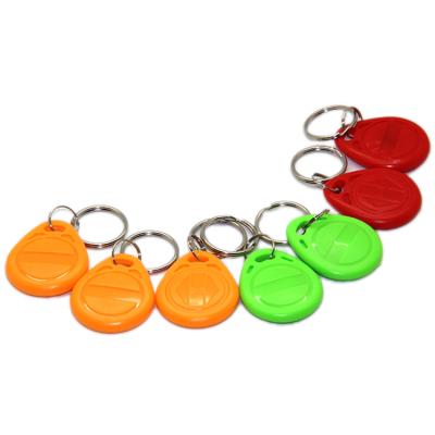 China ABS rfid key fobs 13.56MHz MIFARE EV1 1K Proximity Rewritable Key Classic ABS Chip for access control for sale