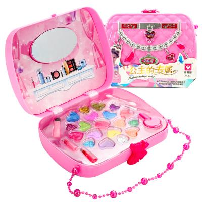 China Children Funny Toy Role Play Game Makeup Set Toys Pretend Play Beauty Decoration With Wristband for sale