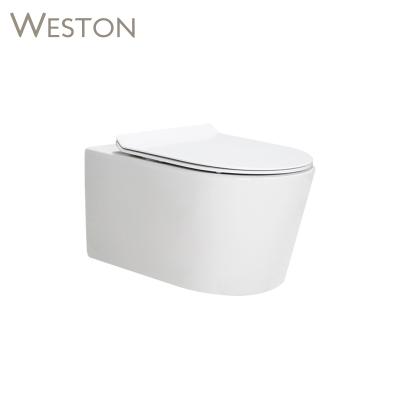 China Hidden Vortex System Toilet WC Flush Bathroom Small Size Design Hidden Water Tank From Europe Tank Factory Supplier for sale