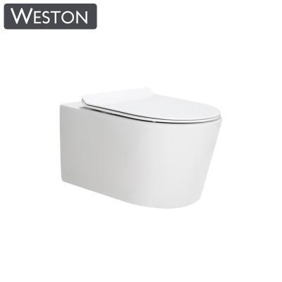 China Factory Supplier Return Good Vortex Concealed Toilet Flush Wall Mounted Ceramic Bathroom New Tank Factory for sale