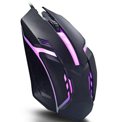 China Gamer RGB Light Qiyu 2022 Custom High DPI New Maus Ergonomic Design RGB Led Wired PC Gaming Mouse for sale