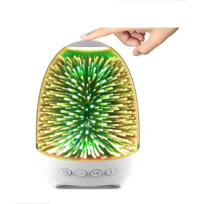 China High Quality DLNA QIYU Led Touch Party Christmas TWS Speakers Cute Wireless bluetooth With Led Display for sale