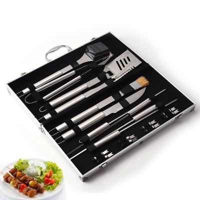 China Thermal Resistance Amazon Sells High Quality BBQ Tools Stainless Steel BBQ Tools Kit 18 Pieces for sale