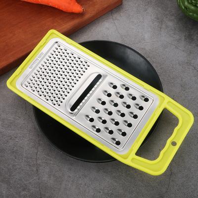 China Viable Factory Custom Universal Kitchen Vegetable and Fruit Appliances Stainless Steel Box Grater Cheese Grater for sale