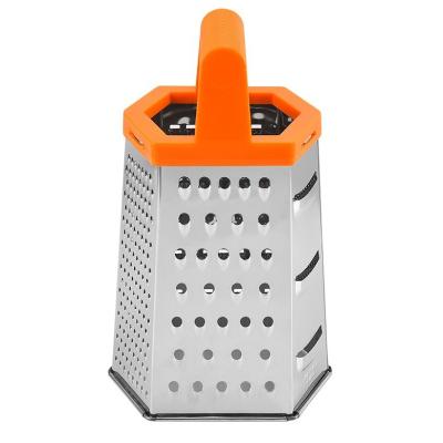 China Small Price Kitchen Accessories Cheap Flexible Manual Vegetable Slicer Hit Amazon Hexagonal Triangle Grater for sale