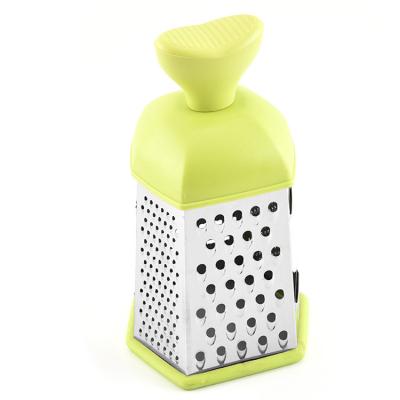 China Sustainable Newcomer Kitchen Round Portable Slicer Chopper Grater Fruit Vegetable Vegetable Onion Food Grater Multi Main Purpose for sale