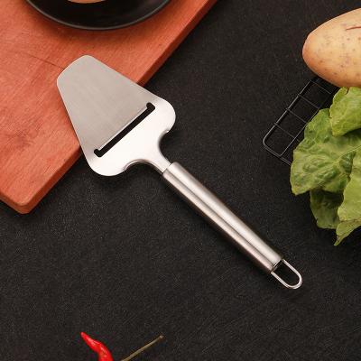 China Sustainable Handheld Cheese Accessories Kitchen Amazon Success Tool Cheese Slicer Cheese Shovel Stainless Steel for sale