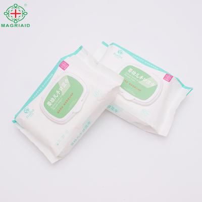 China Factory direct sale fusible spunlace roll nonwoven for wet baby diapers face towel raw material supplier for sale