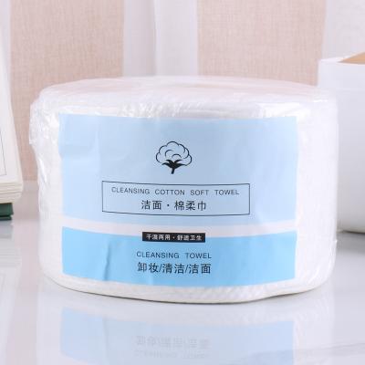 China Household Waterproof 100% Biodegradable Products Washing Tissue Facial Cleaning Cloth for sale