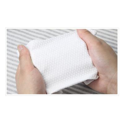 China Custom Wholesale Cotton Waterproof Disposable Nonwoven Skin Friendly Cloth Towel Clean Face Towels for sale