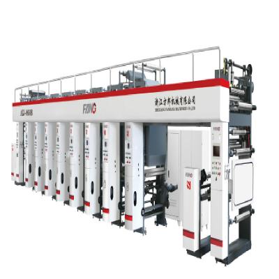 China Printing Shops High Speed ​​Multi Color Rotogravure Printing Machine For BOPP PP PVC PET for sale