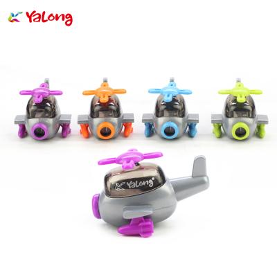 China Fun& Toy Top Quality Student Sharpener Helicopter Design School Model Pencil Sharpeners For Children for sale