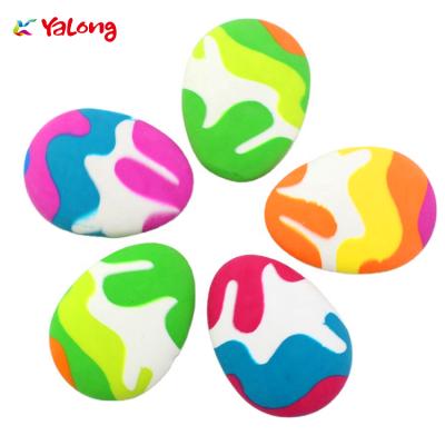 China Creative Colorful Shape Eraser Office Macaron Eraser Office Student Stationery Soft Rubber Funny School Supplies for sale